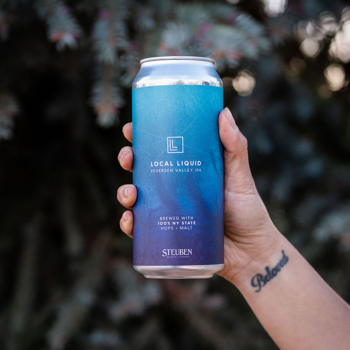local liquid beer label series
